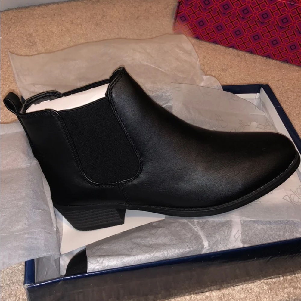 Black booties